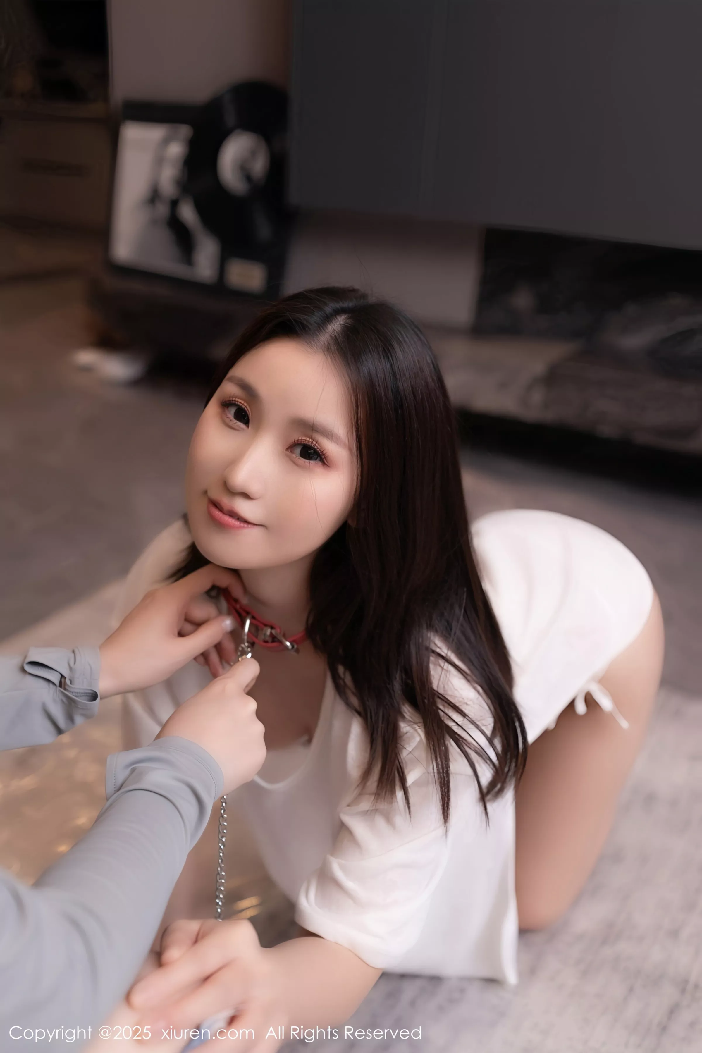 秀人集.com_[XiuRen秀人网]No.10220_模特杏子Yada家教主题性感白上衣配灰短裤秀曼妙身姿诱惑写真78P