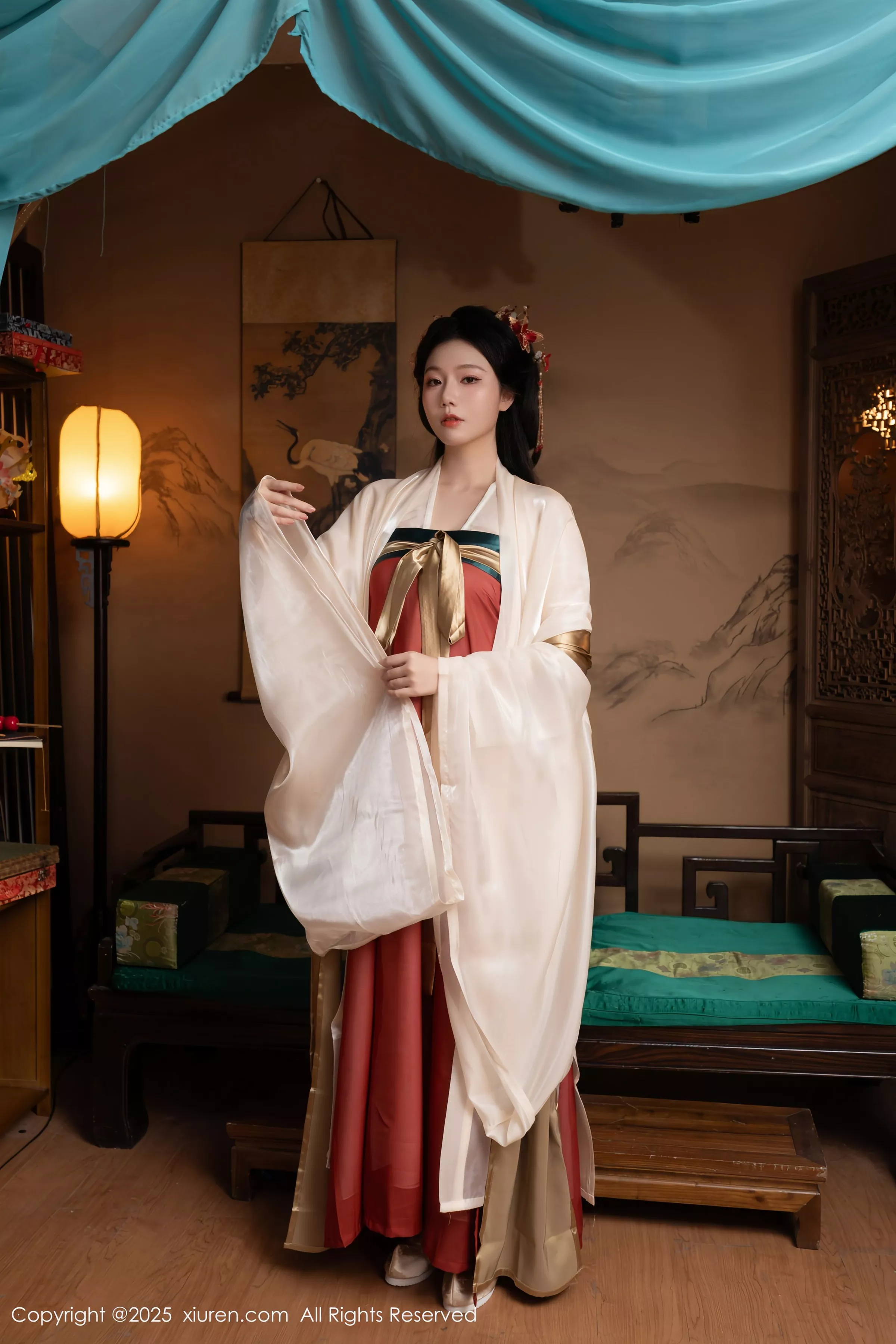 秀人集.com_[XiuRen秀人网]No.10223_模特合集女神陆萱萱＆安然anran激情互动薄纱古装撩人诱惑写真80P