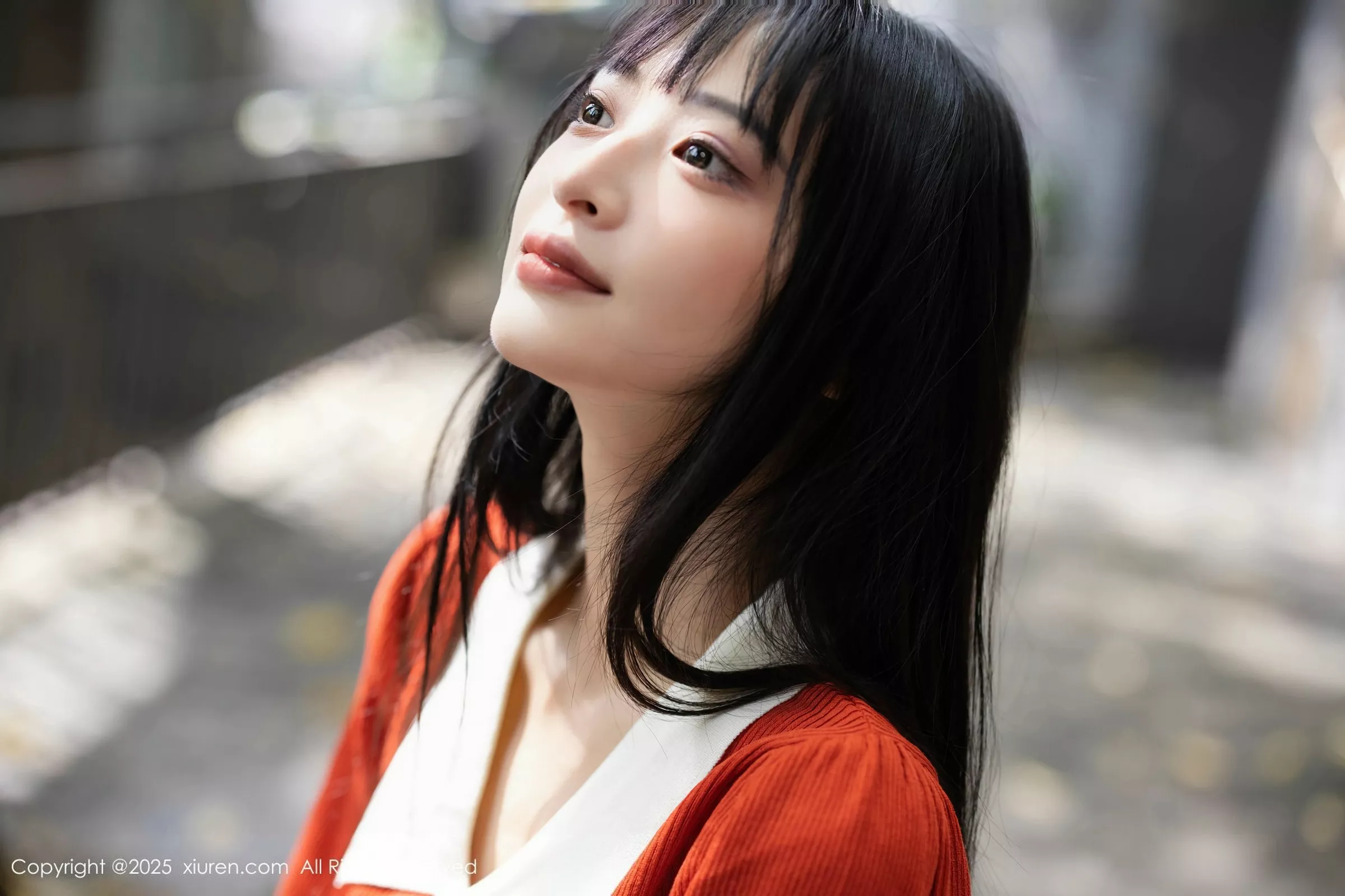 秀人集.com_[XiuRen秀人网]No.10247_模特茂木希子性感橙T露白色内衣配超薄肉丝秀完美身材诱惑写真80P