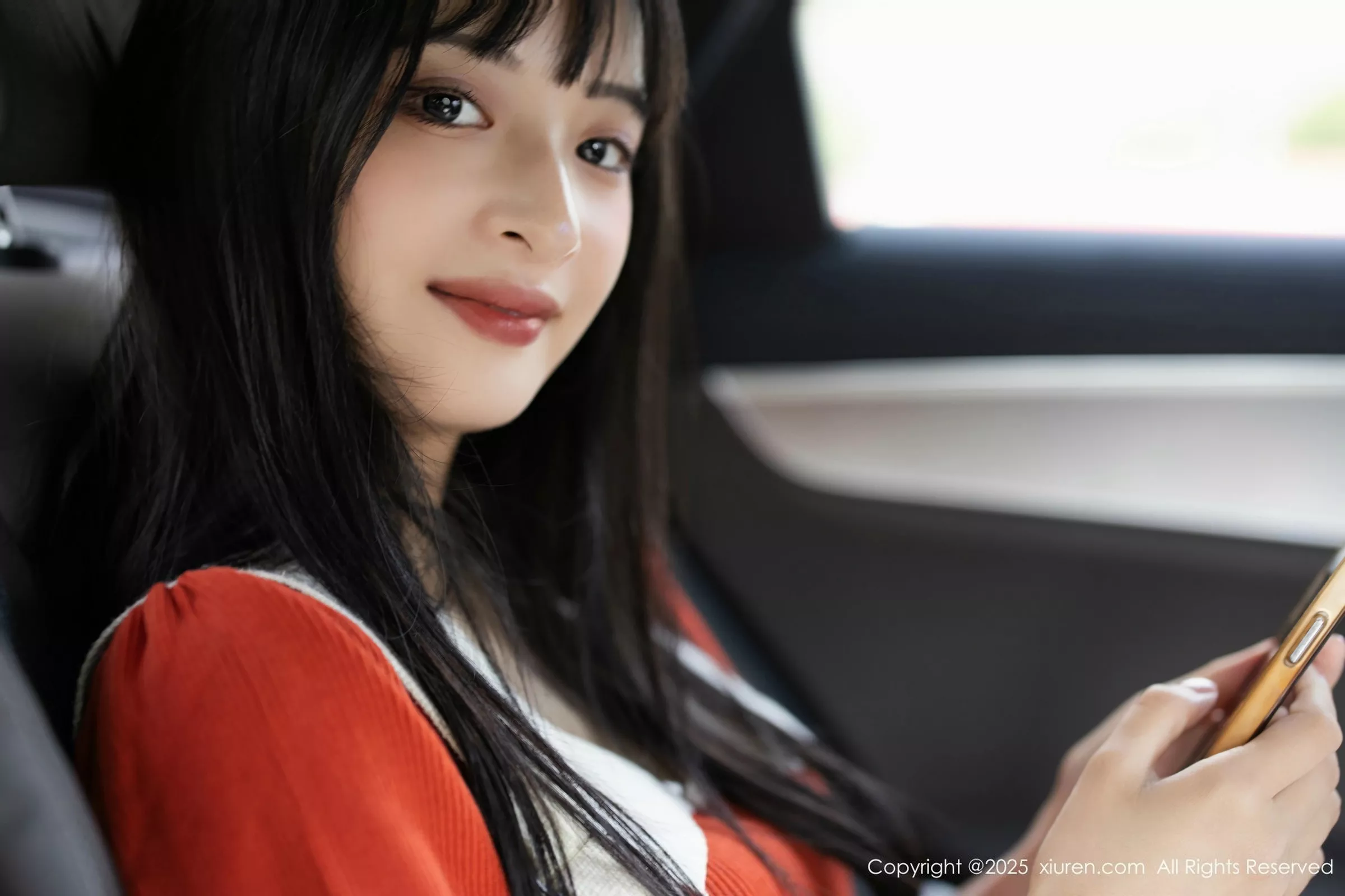 秀人集.com_[XiuRen秀人网]No.10247_模特茂木希子性感橙T露白色内衣配超薄肉丝秀完美身材诱惑写真80P