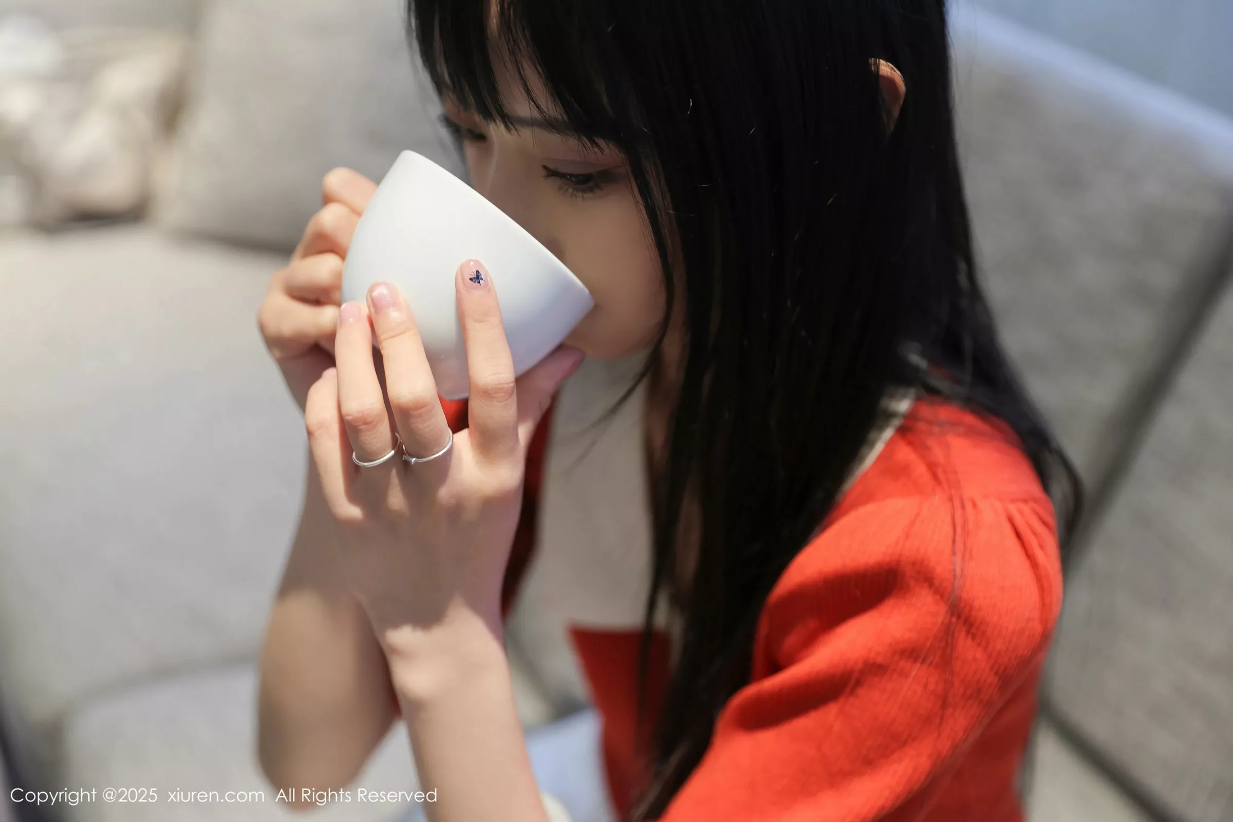 秀人集.com_[XiuRen秀人网]No.10247_模特茂木希子性感橙T露白色内衣配超薄肉丝秀完美身材诱惑写真80P