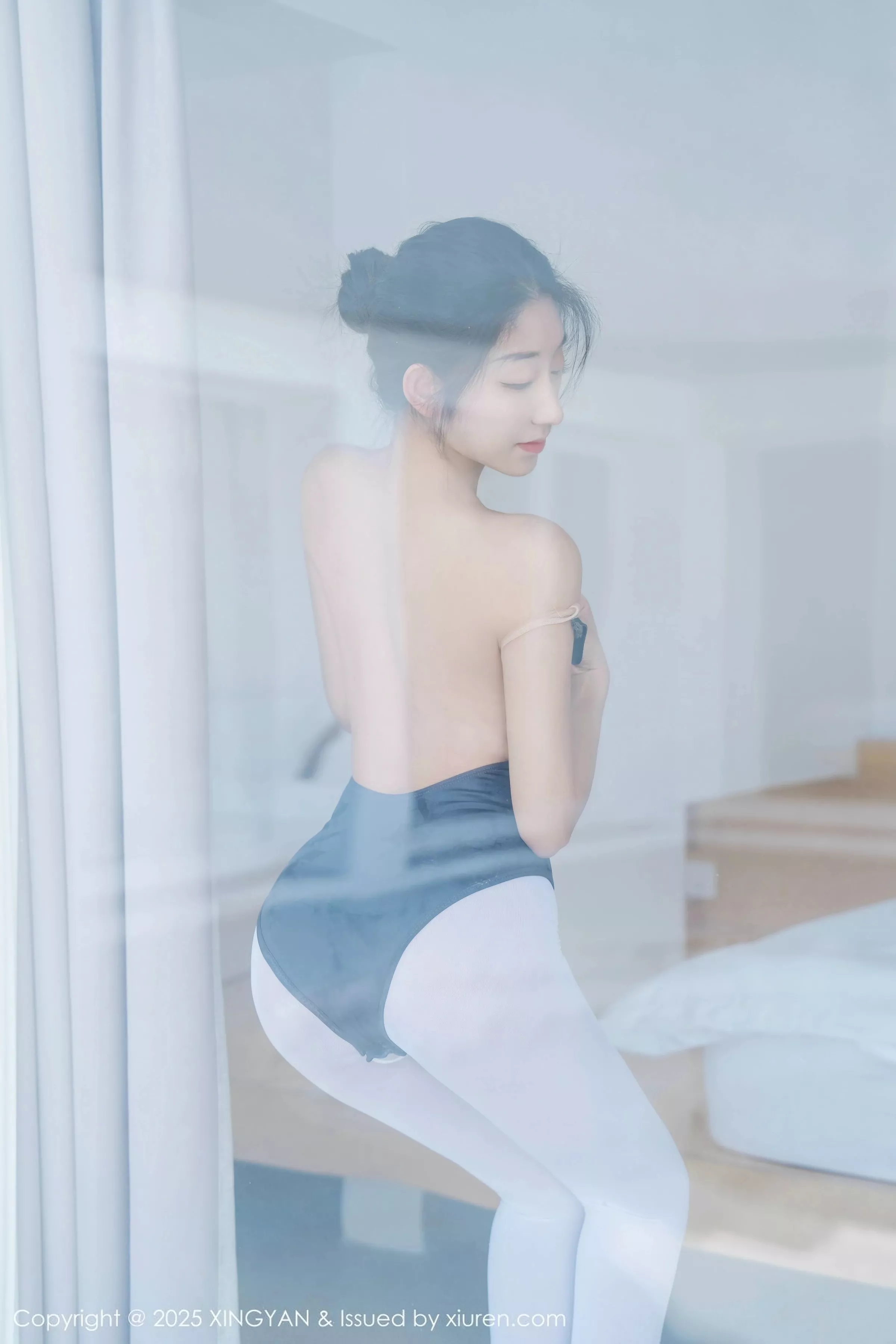 秀人集.com_[XINGYAN星颜社]VOL.345_模特星冉舞姿拍摄性感深色芭蕾舞服秀曼妙身姿完美诱惑写真79P