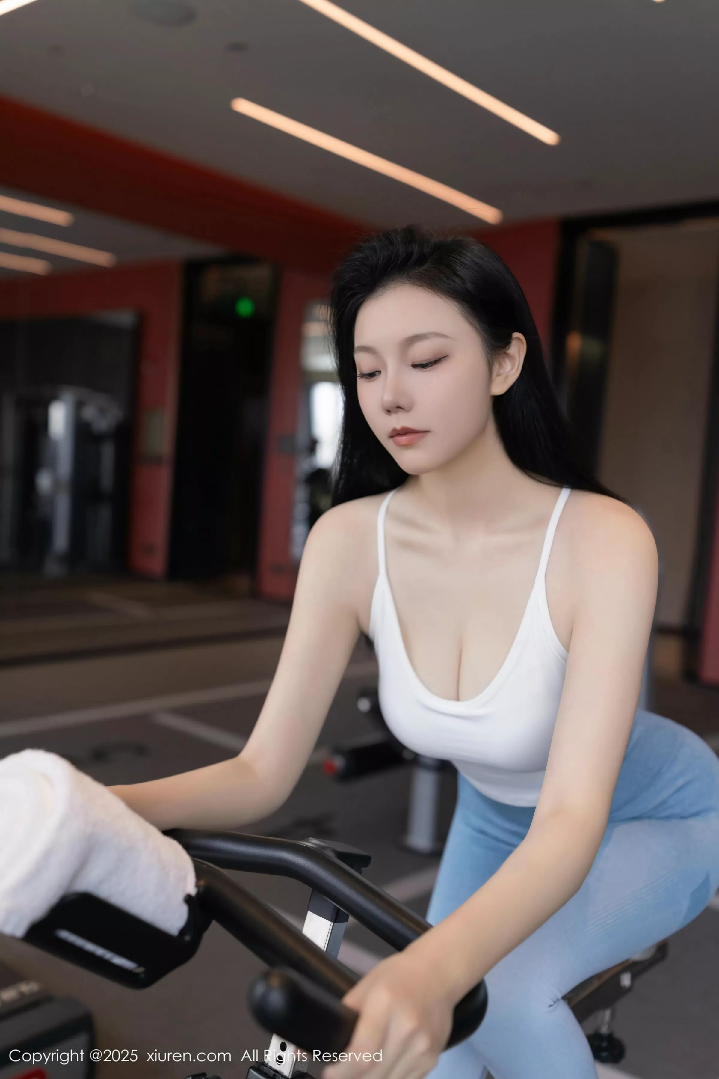 秀人集.com_[XiuRen秀人网]No.10272_模特安然anran健身房性感蓝白色运动服秀曼妙身姿完美诱惑写真80P