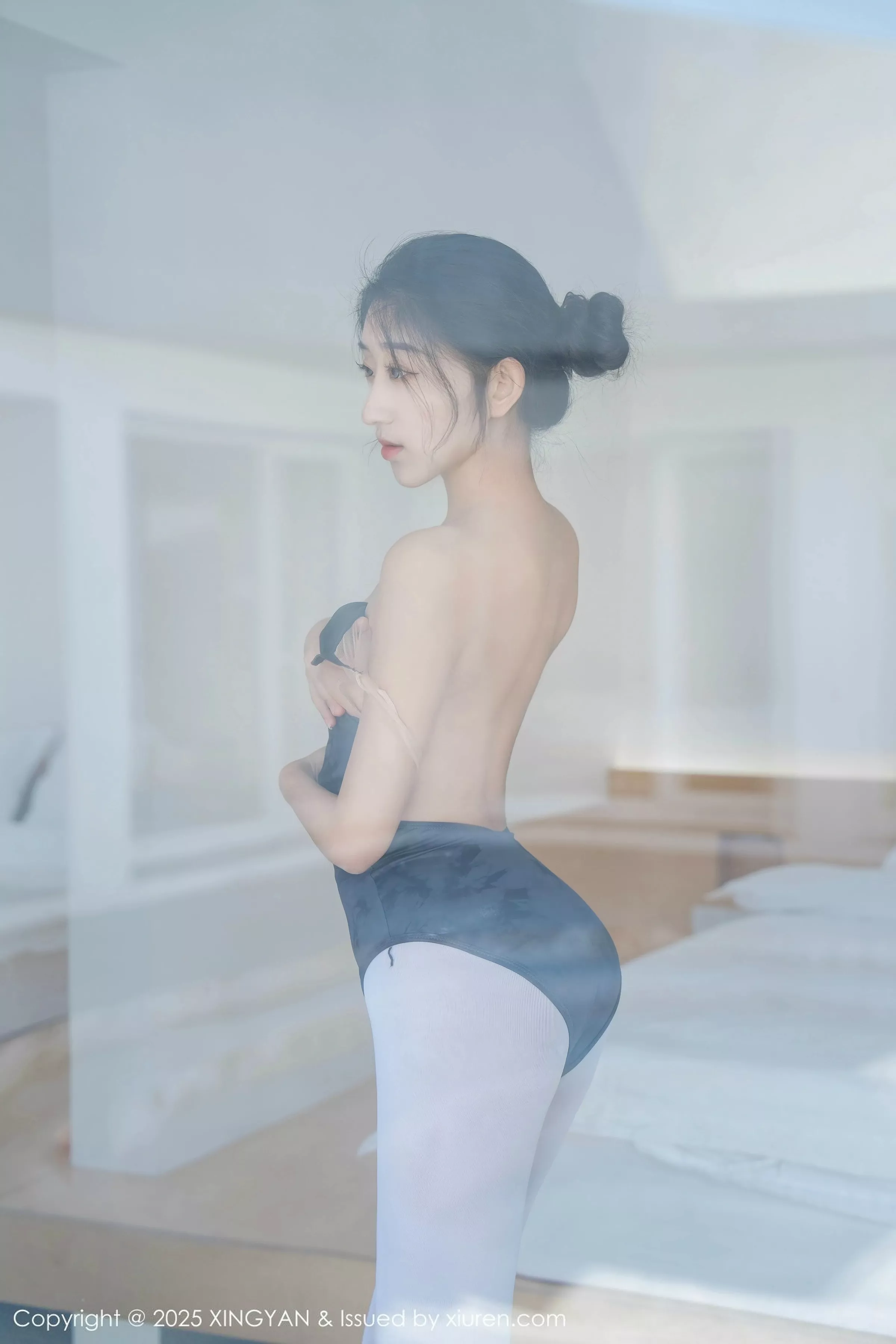秀人集.com_[XINGYAN星颜社]VOL.345_模特星冉舞姿拍摄性感深色芭蕾舞服秀曼妙身姿完美诱惑写真79P