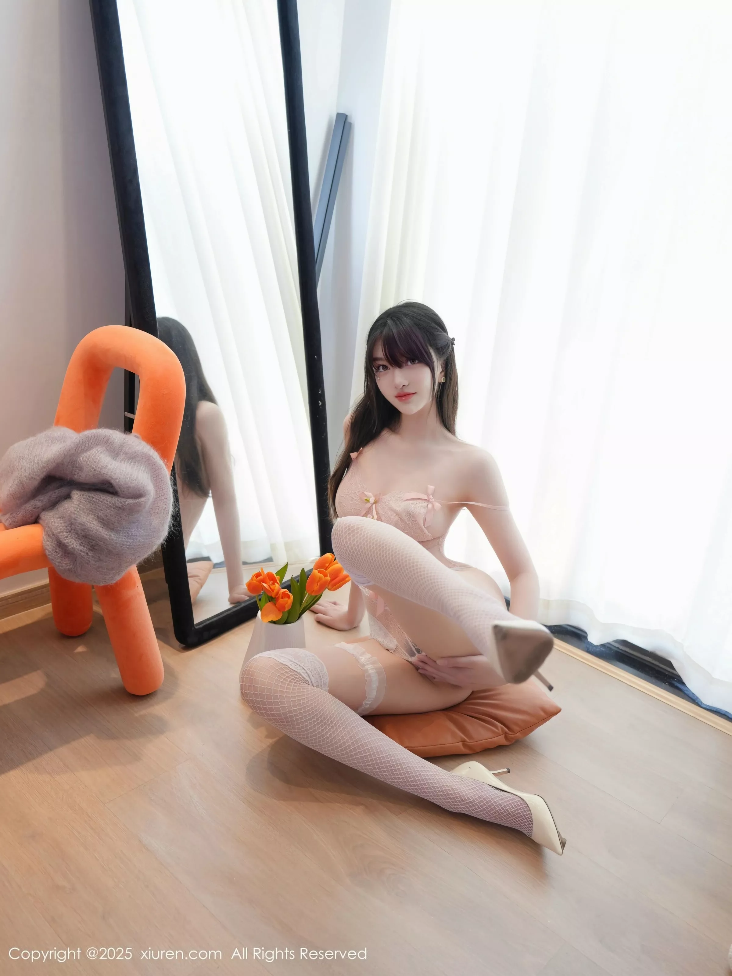 秀人集.com_[XiuRen秀人网]No.10416_模特白露lulu性感粉色情趣内衣配白色丝袜秀曼妙身材诱惑写真85P