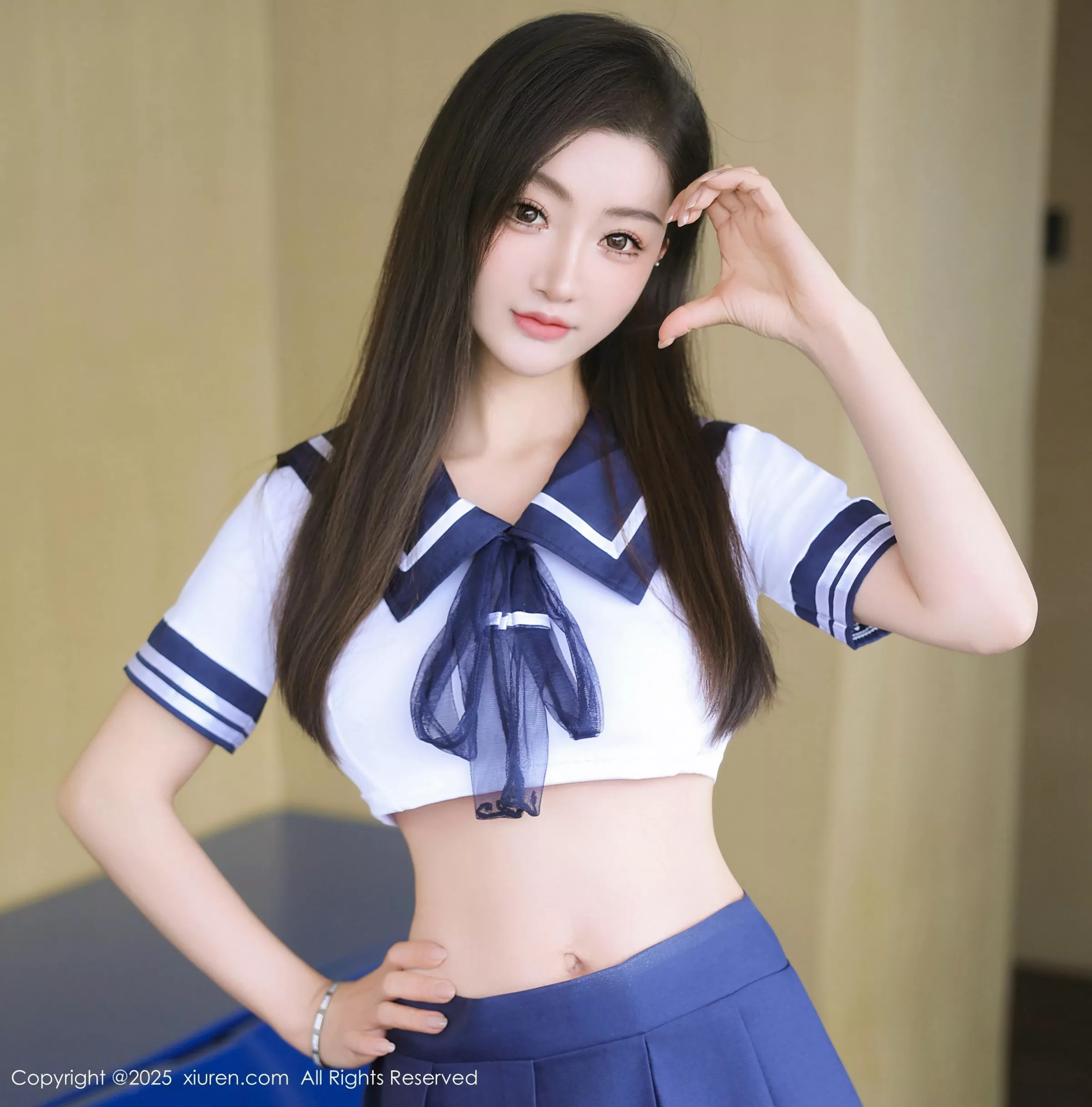 秀人集.com_[XiuRen秀人网]No.10298_模特Annie_baby性感JK制服露白色内衣秀凹凸身材撩人诱惑写真60P