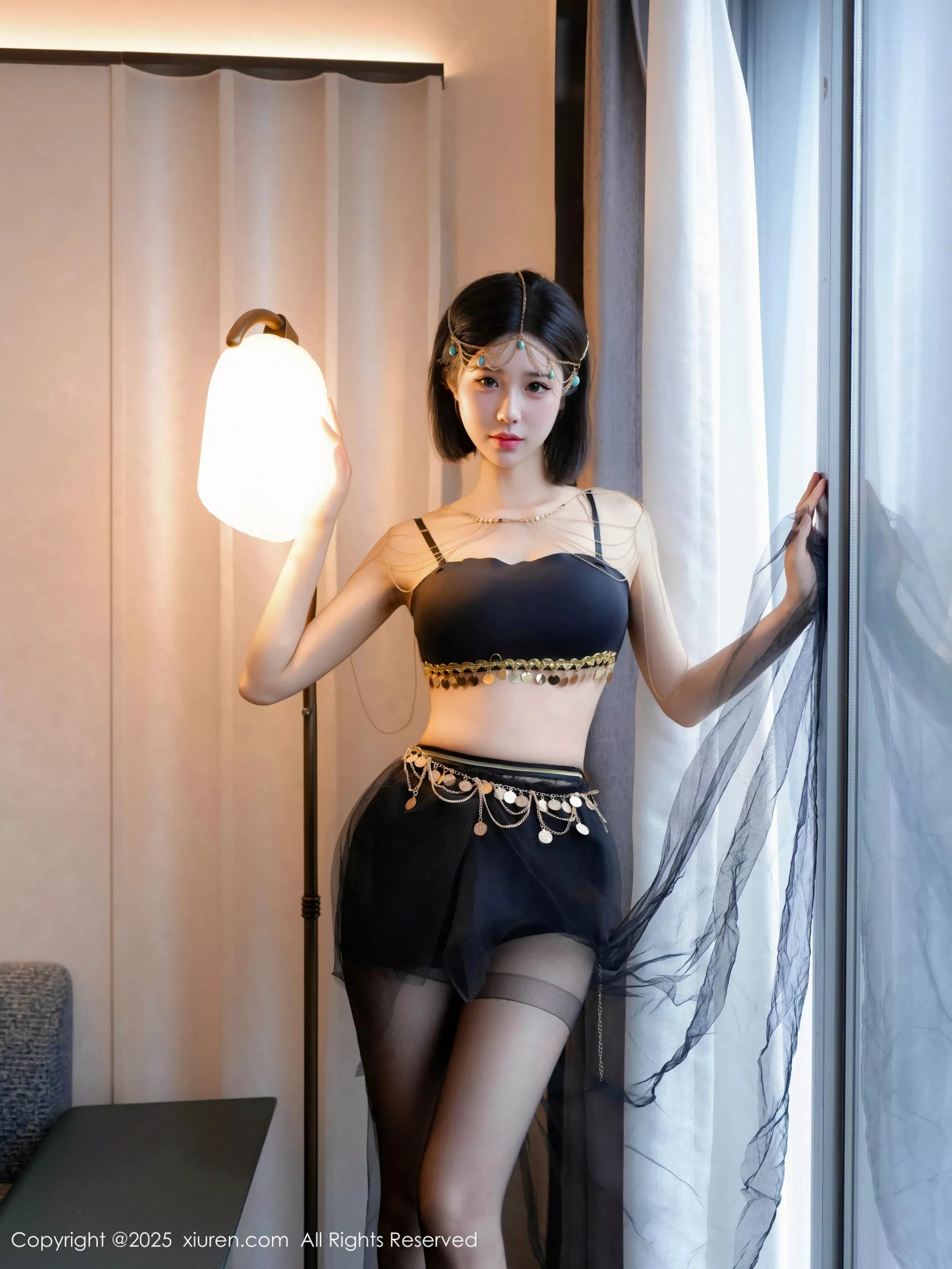 秀人集.com_[XiuRen秀人网]No.10427_模特奶芙酱-EVA性感黑色内衣配超薄黑丝秀惹火身材撩人诱惑写真81P