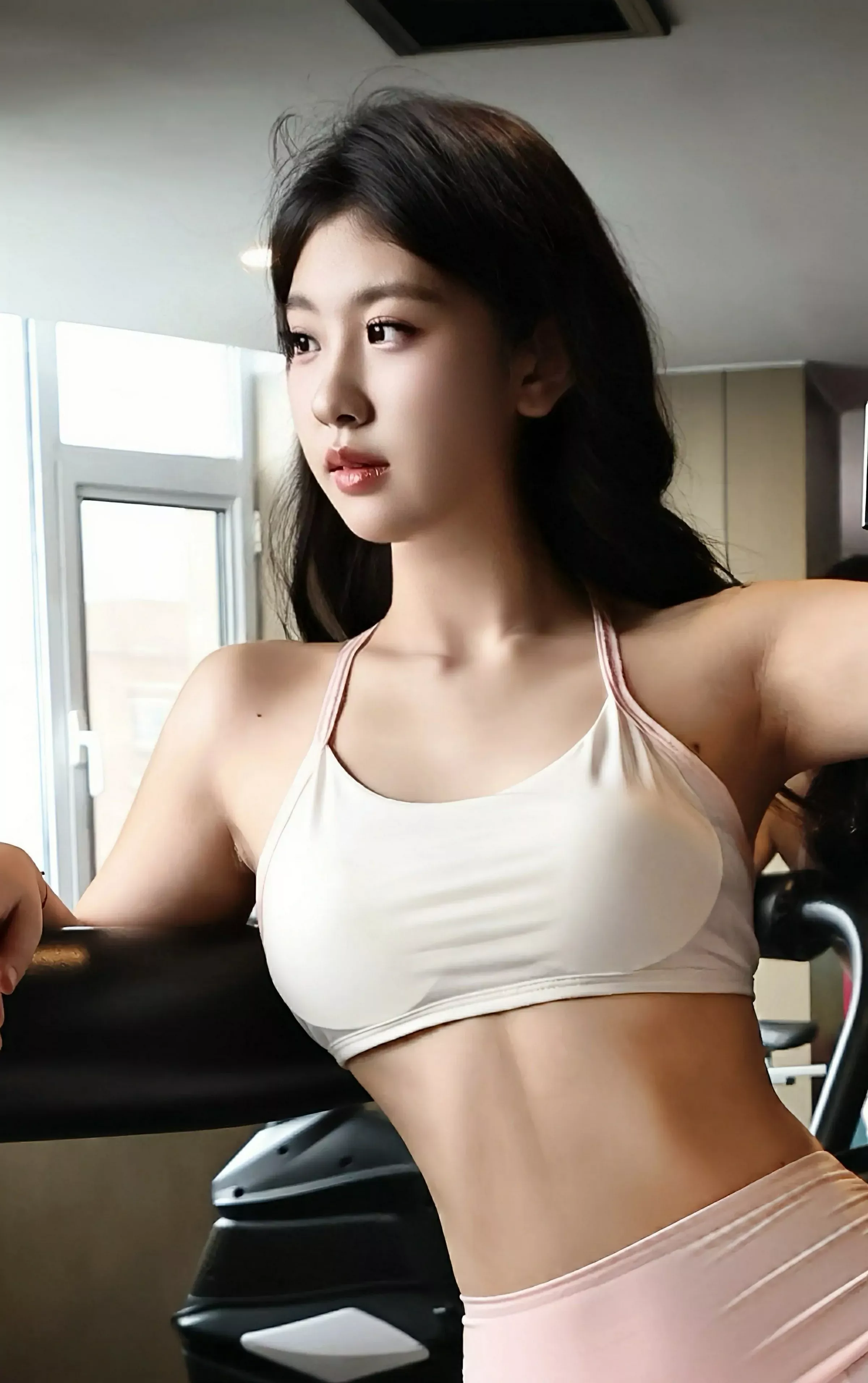 秀人集.com_[XiuRen秀人网]No.10474_模特小芭乐性感白色上衣配粉色瑜伽裤秀曼妙苗条身姿诱惑写真86P