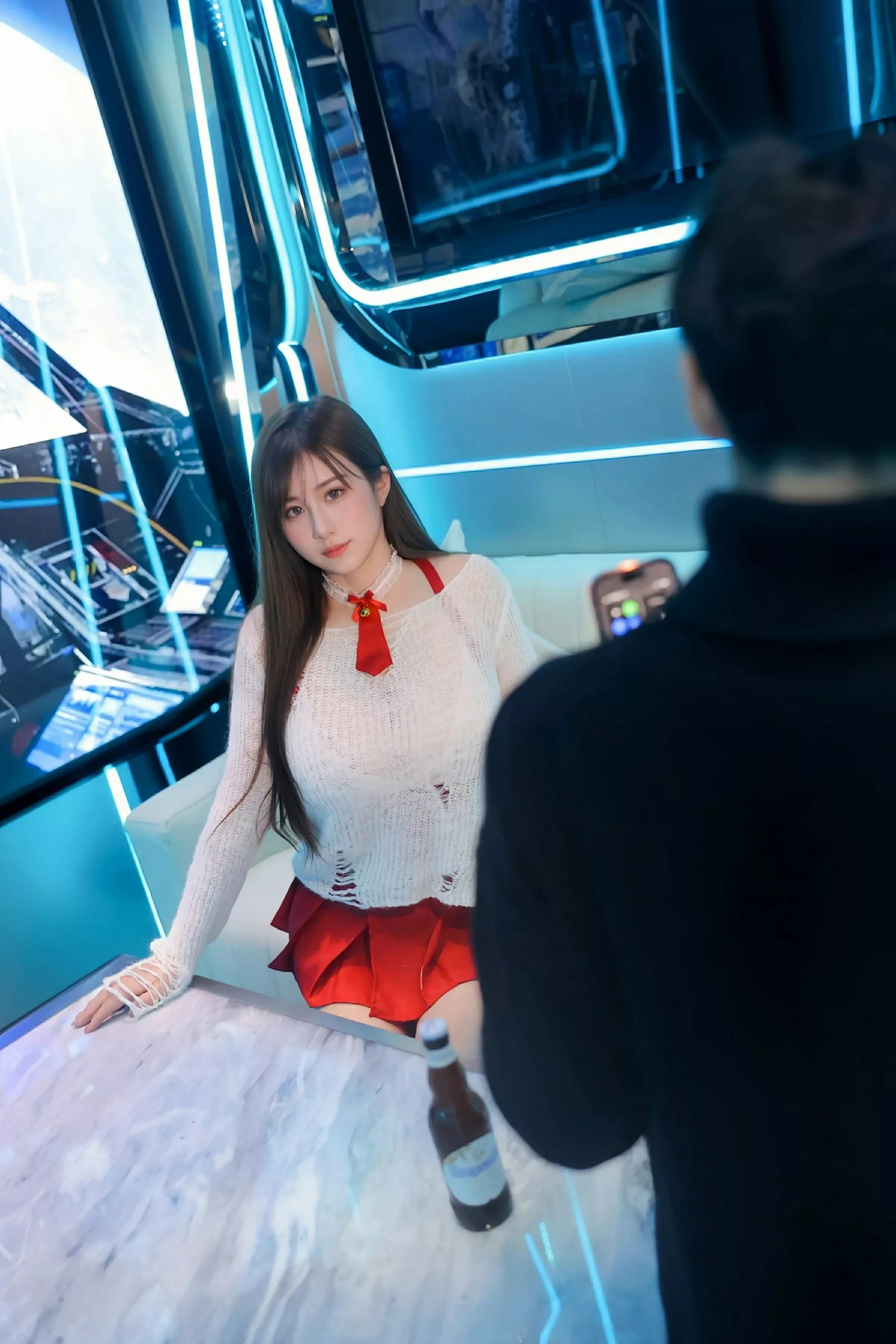 秀人集.com_[XiuRen秀人网]No.10470_模特小肉肉咪私房性感白色蕾丝内衣配白丝袜秀凹凸身材诱惑写真76P