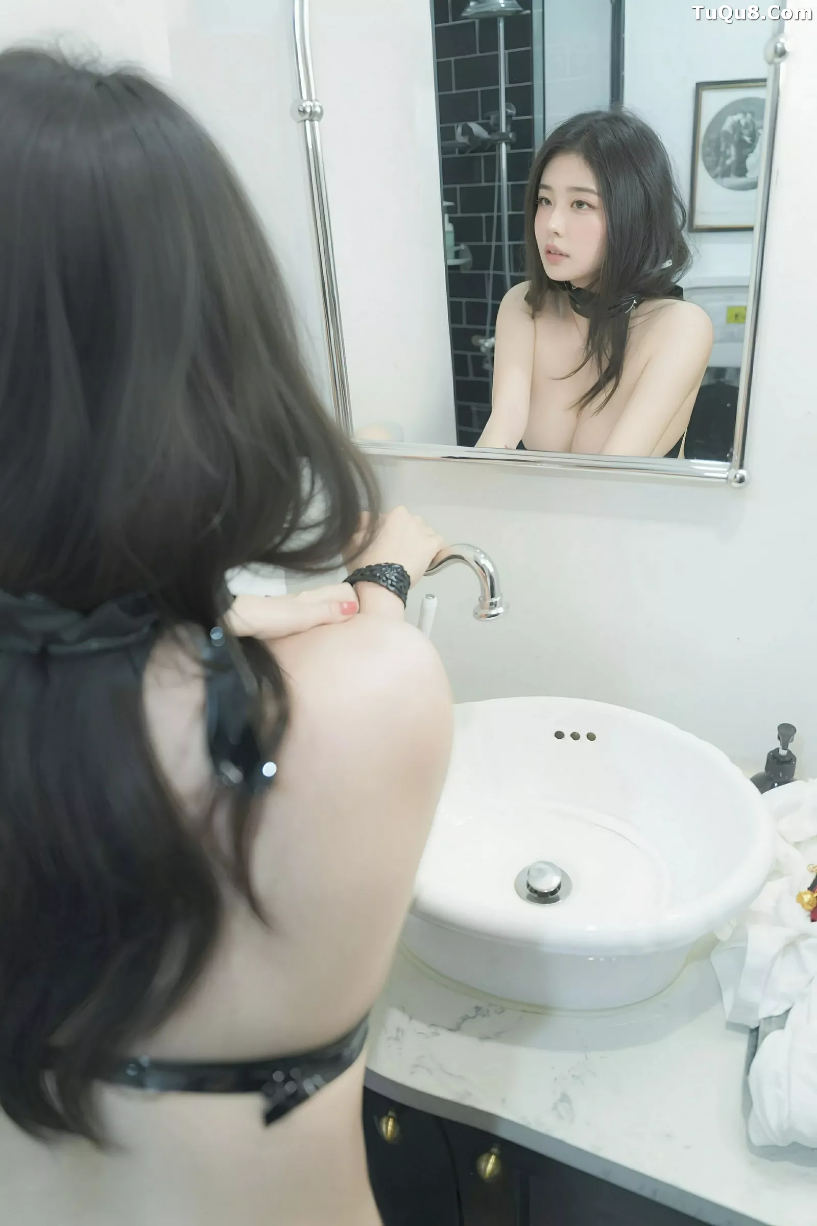 秀人集.com_[XiuRen秀人网]No.10489_模特林若凡F洗衣间性感白色蕾丝内衣秀丰腴身材撩人诱惑写真74P