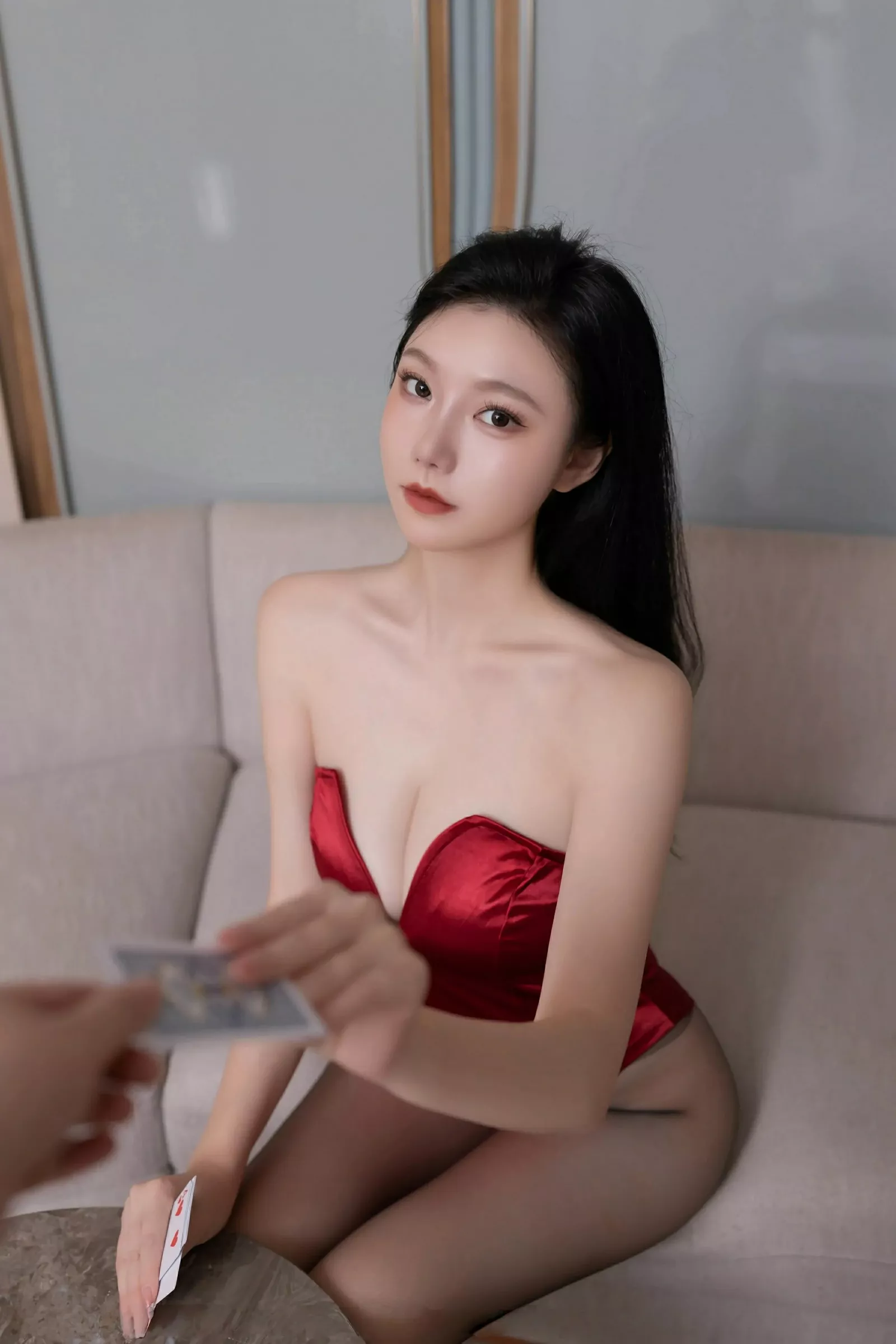 秀人集.com_[XiuRen秀人网]No.10524_模特安然anran性感红色兔女郎装配超薄黑丝秀曼妙身姿诱惑写真79P