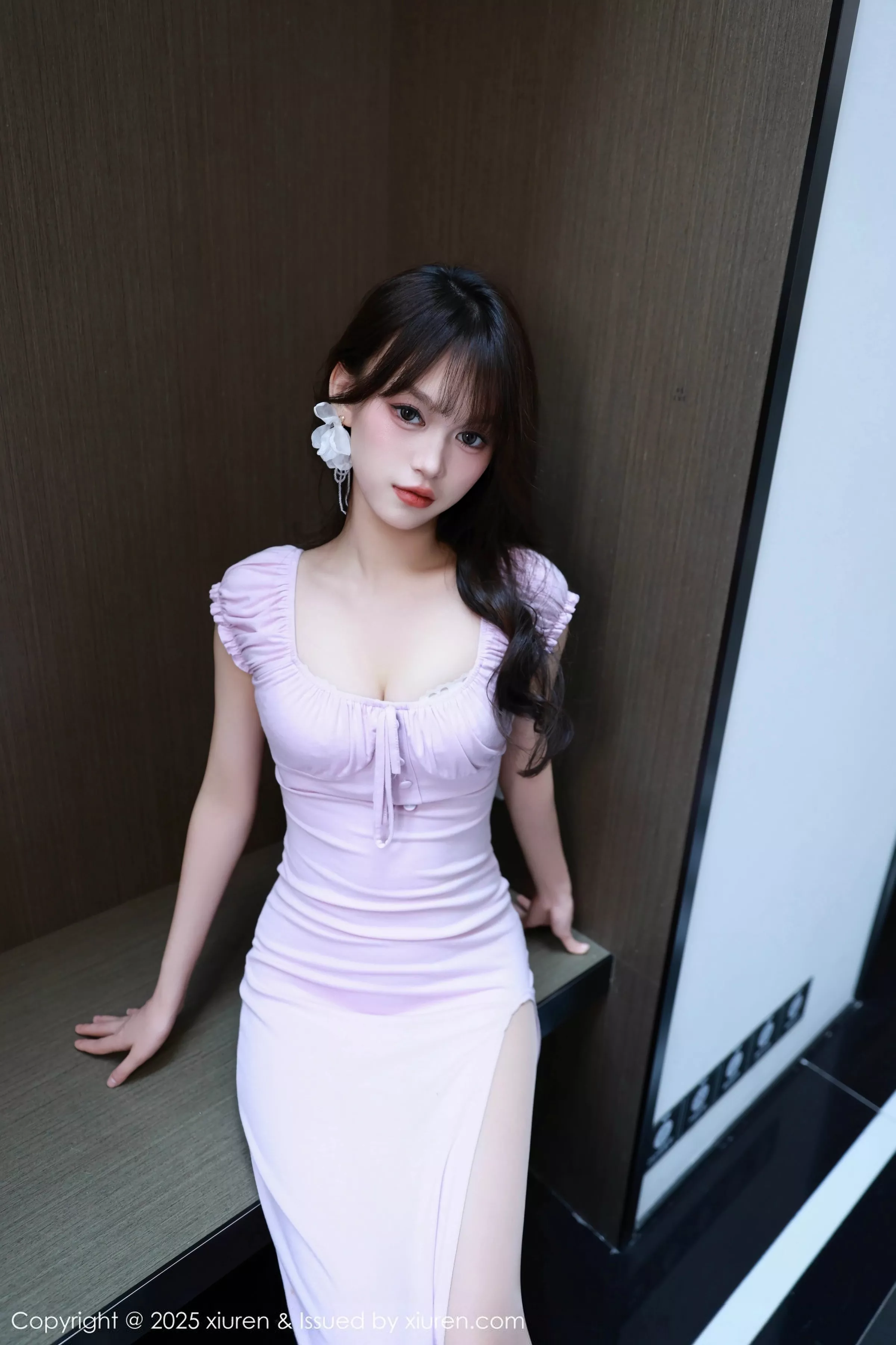 秀人集.com_[XiuRen秀人网]No.10532_模特糯咪性感紫色连衣长裙配超薄无内肉丝秀曼妙身材诱惑写真79P