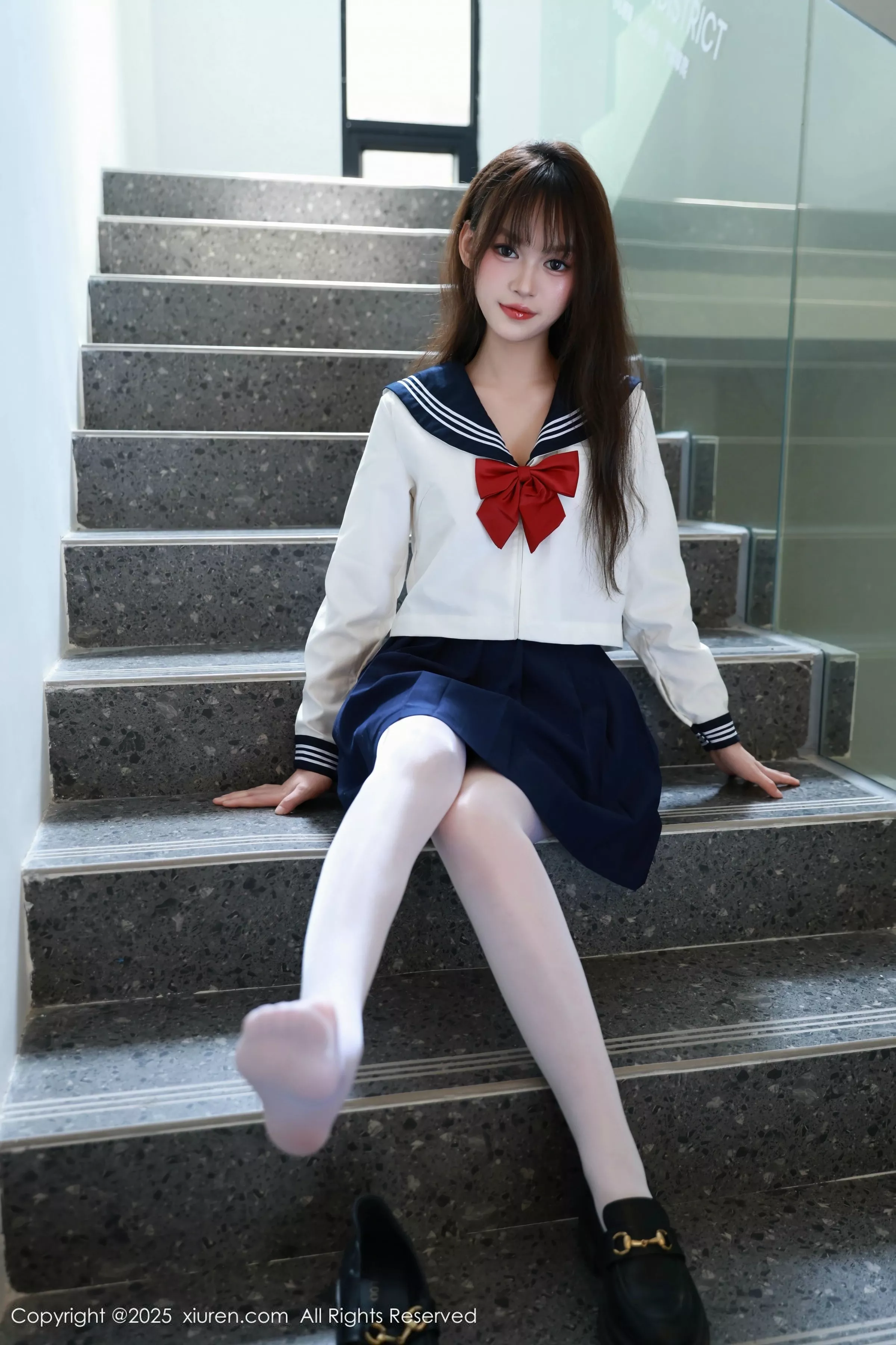 秀人集.com_[XiuRen秀人网]No.10458_新人模特糯咪性感JK制服配超薄白丝袜秀曼妙身姿撩人诱惑写真88P