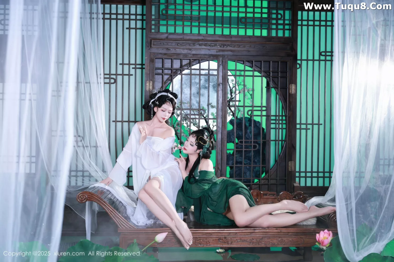 秀人集.com_[XiuRen秀人网]No.10561_模特南乔古风场景青蛇装扮性感低胸服饰秀完美身材诱惑写真88P