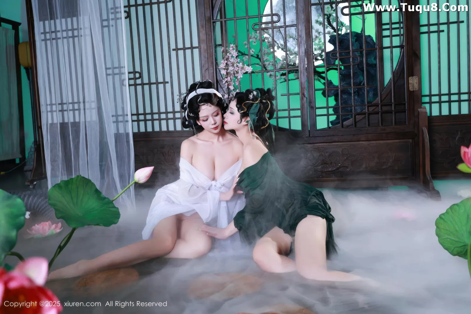 秀人集.com_[XiuRen秀人网]No.10561_模特南乔古风场景青蛇装扮性感低胸服饰秀完美身材诱惑写真88P