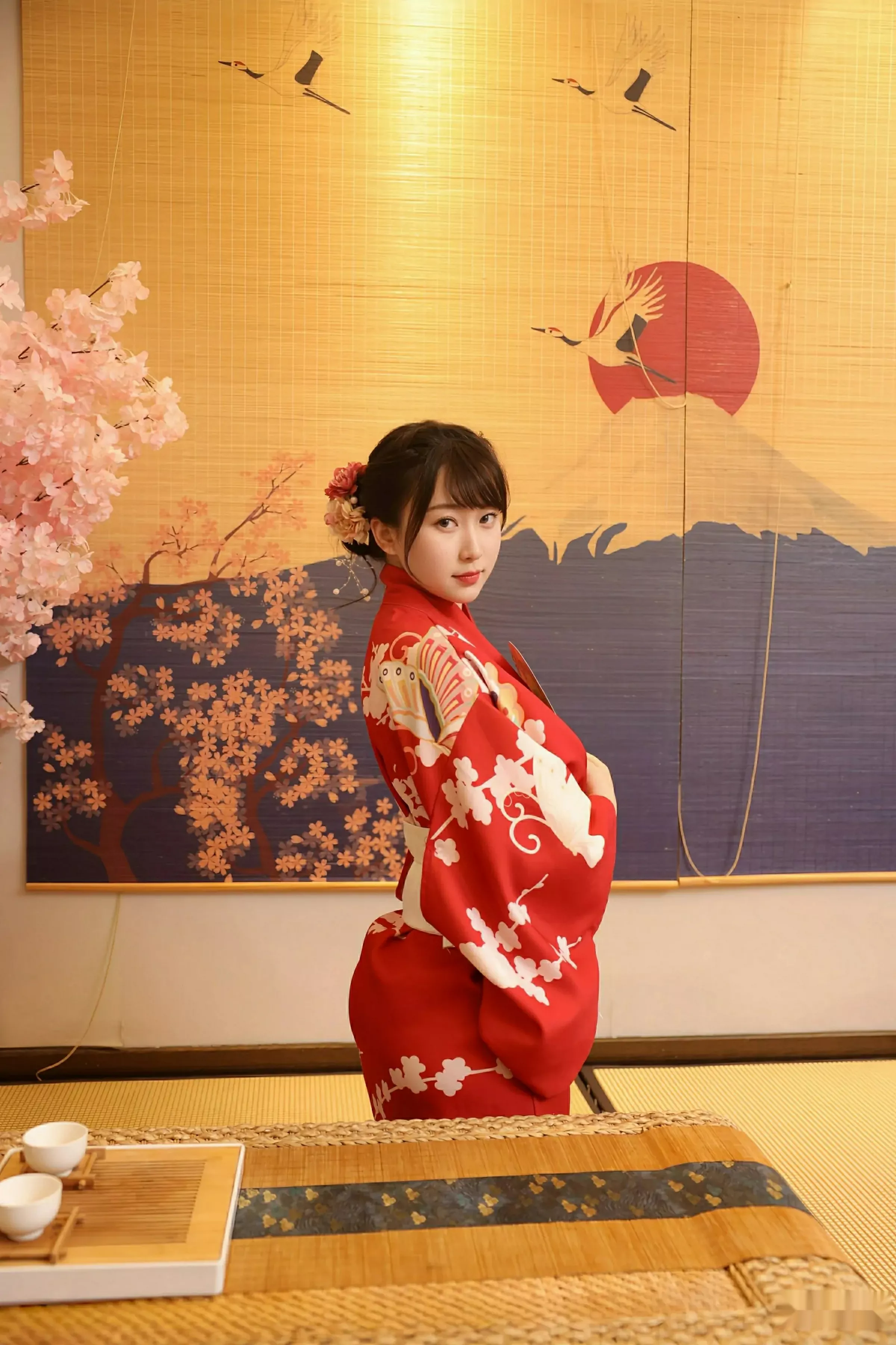 秀人集.com_[XiuRen秀人网]No.10624_模特李沁恩lrene性感日系风红色服饰半脱秀丰腴身材惹火诱惑写真69P