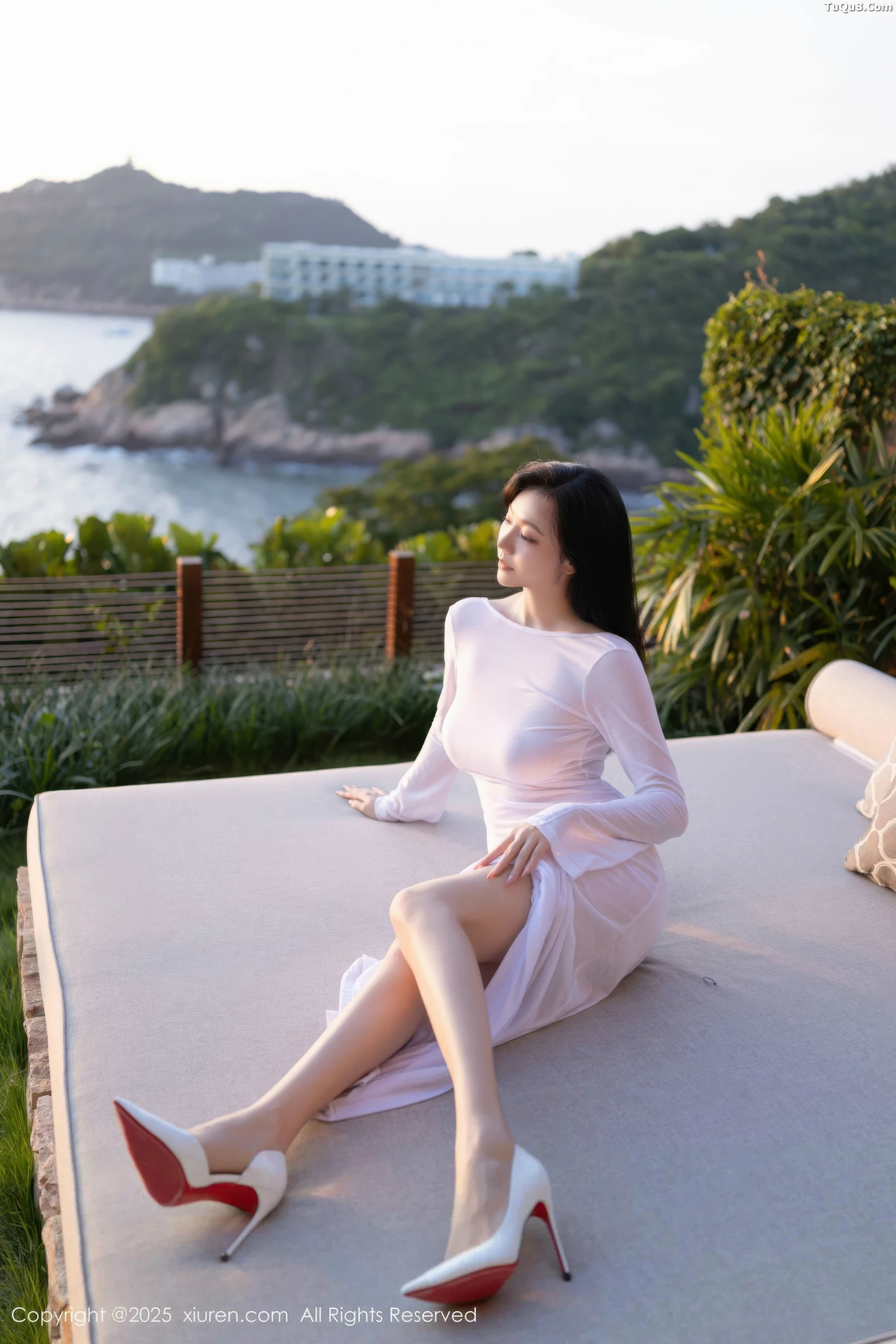 秀人集.com_[XiuRen秀人网]No.10747_模特安然anran性感白色连衣长裙配超薄肉色秀曼妙身姿诱惑写真80P