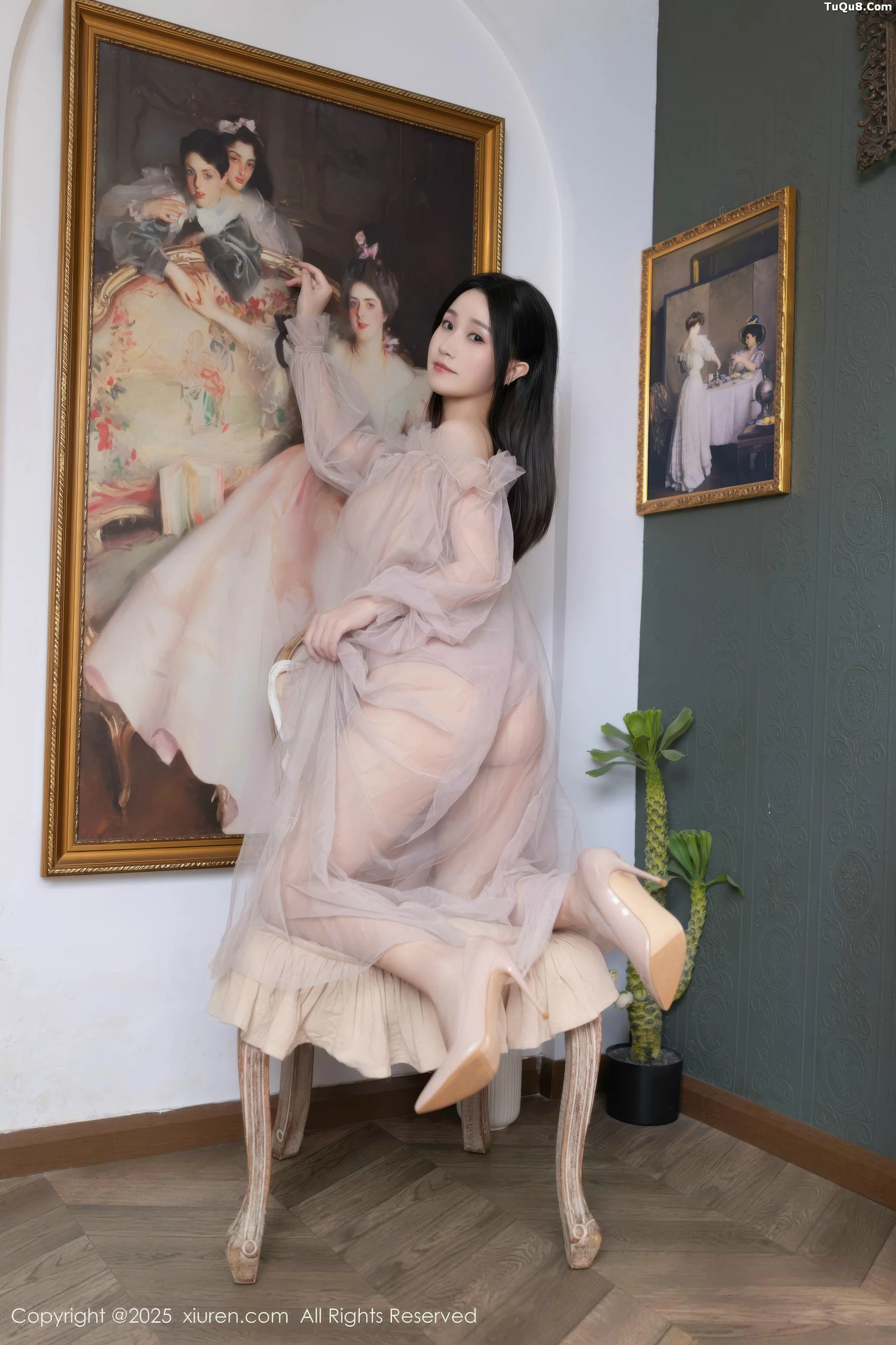 秀人集.com_[XiuRen秀人网]No.10752_模特杏子Yada性感轻透粉色薄纱露紫色内衣秀曼妙身姿诱惑写真68P