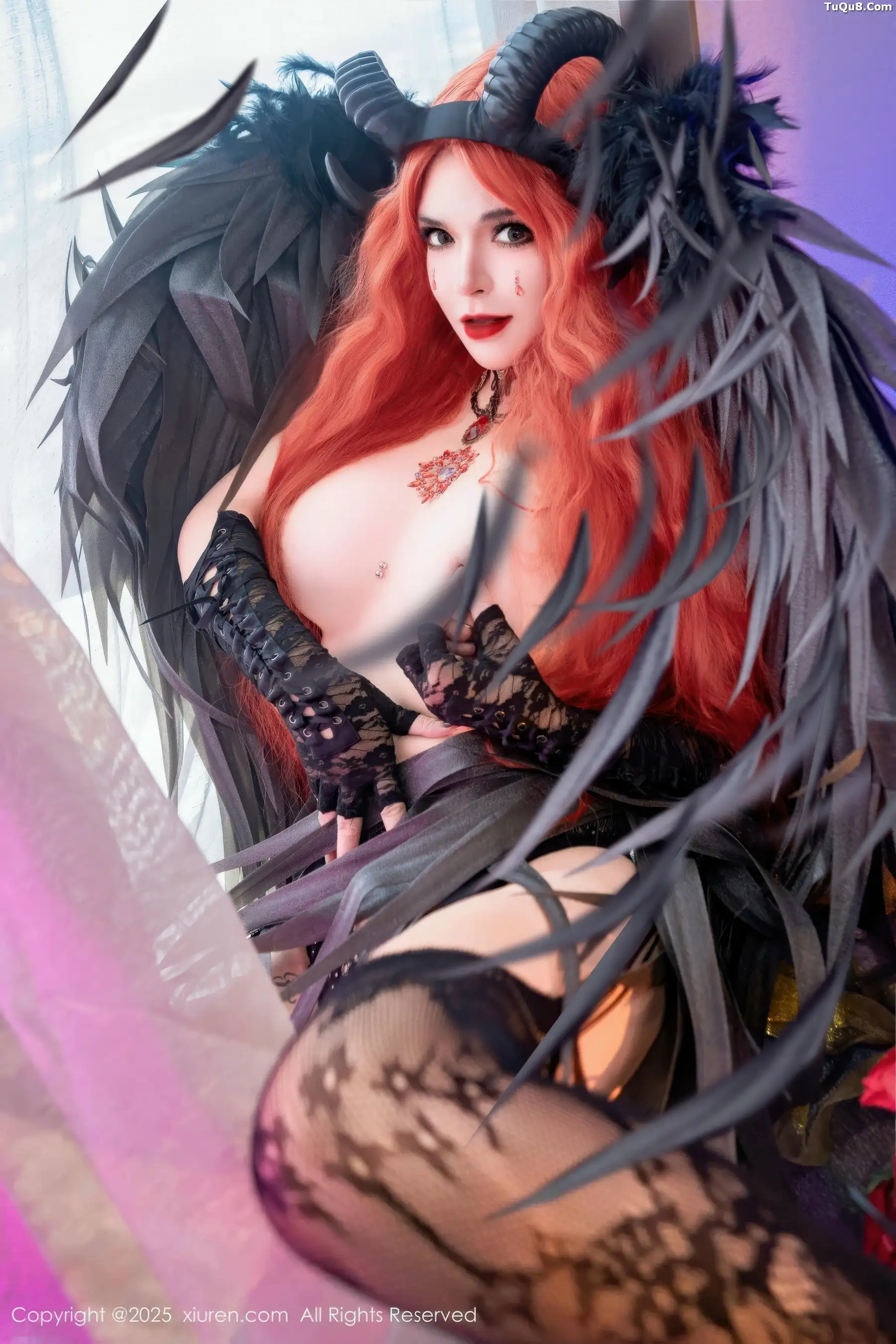 秀人集.com_[XiuRen秀人网]No.10994_模特伊丽莎有点白性感黑色蕾丝内衣配黑丝吊袜秀惹火身材诱惑写真66P