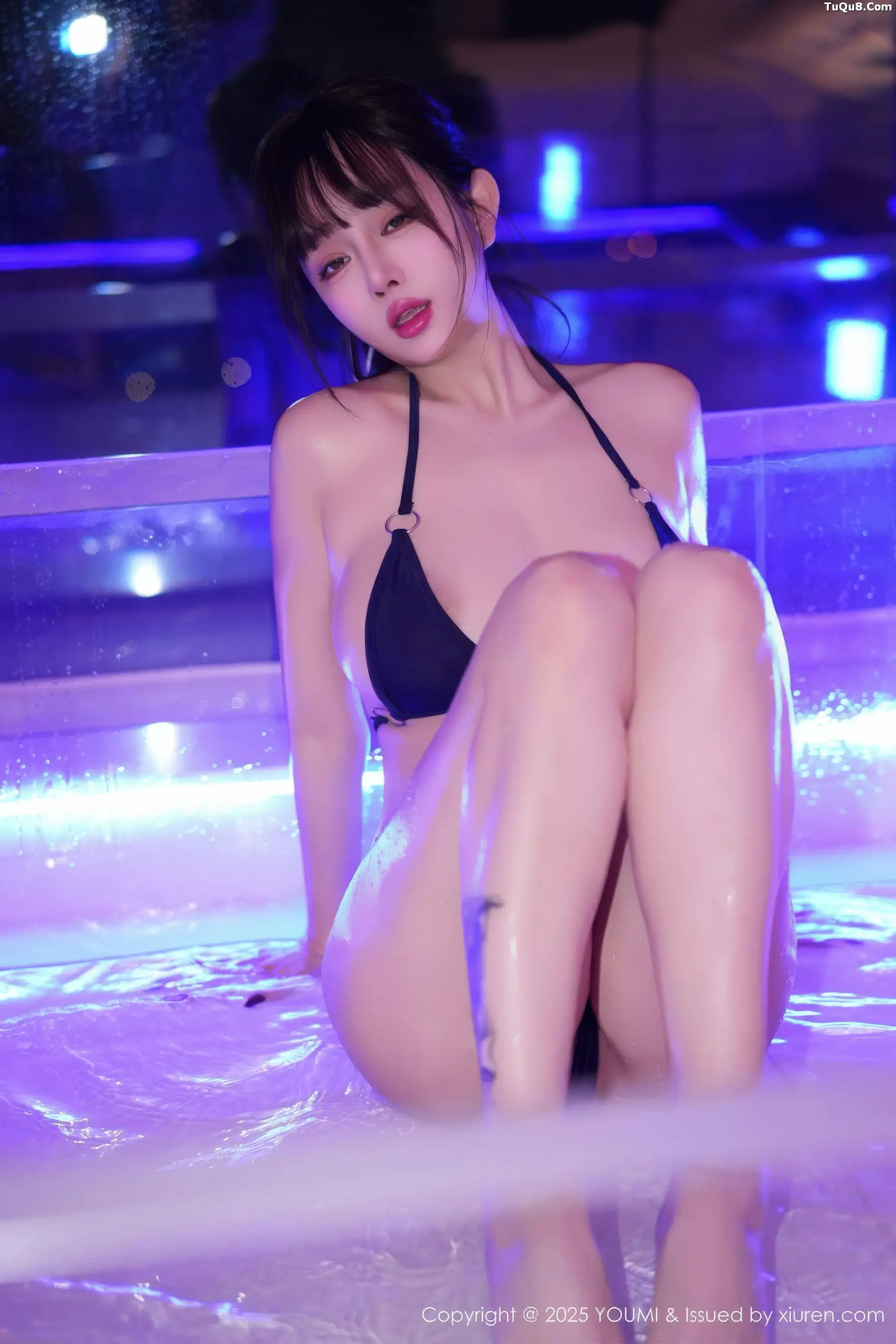 秀人集.com_[YouMi尤蜜荟]Vol.1181_女神王羽纯性感浅色连衣短裙露浅色内衣配白丝吊袜秀美腿诱惑写真96P