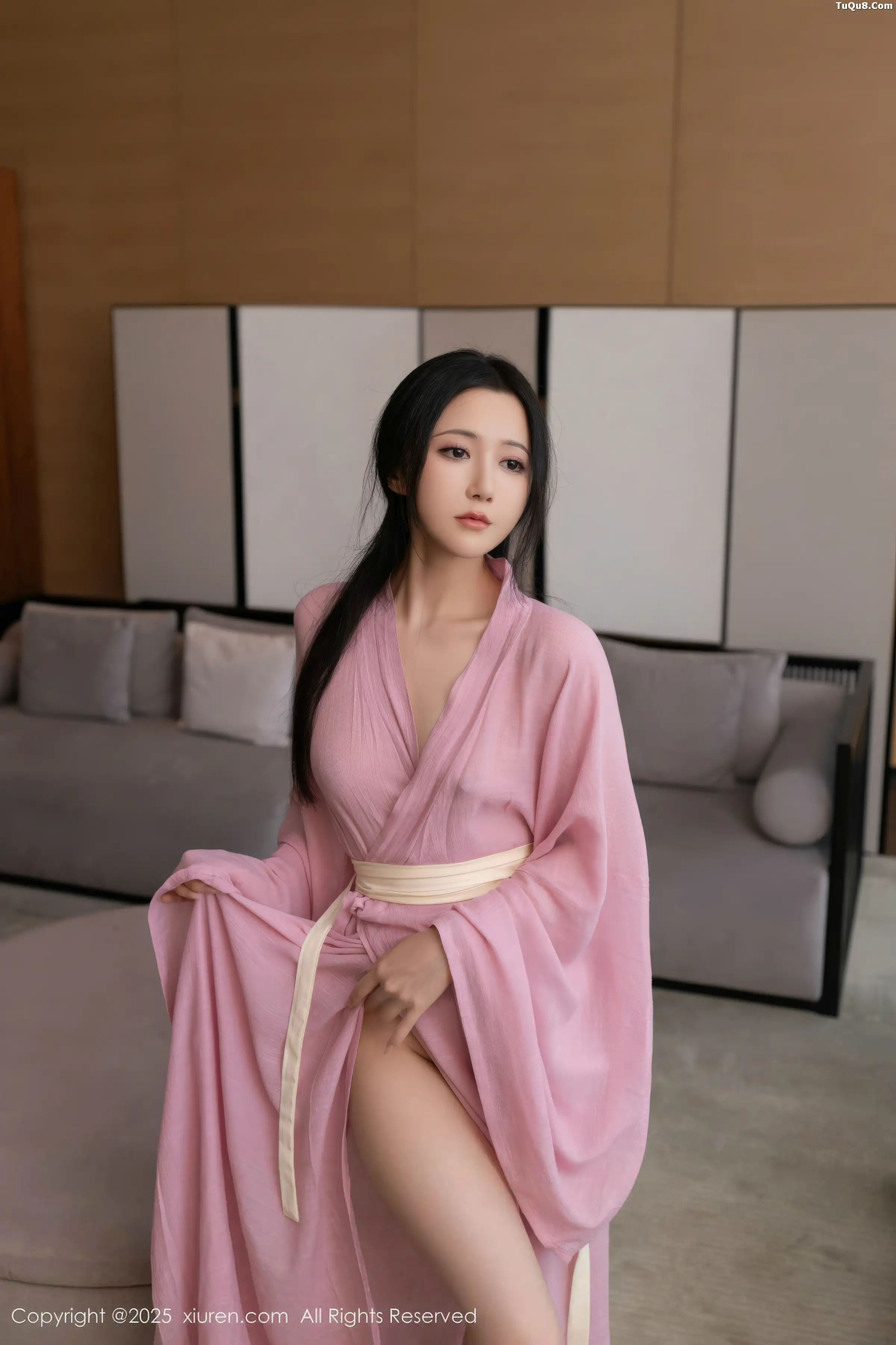 秀人集.com_[XiuRen秀人网]No.11049_模特鱼子酱Fish性感粉色月影纱配超薄肉丝秀曼妙身姿诱惑写真82P