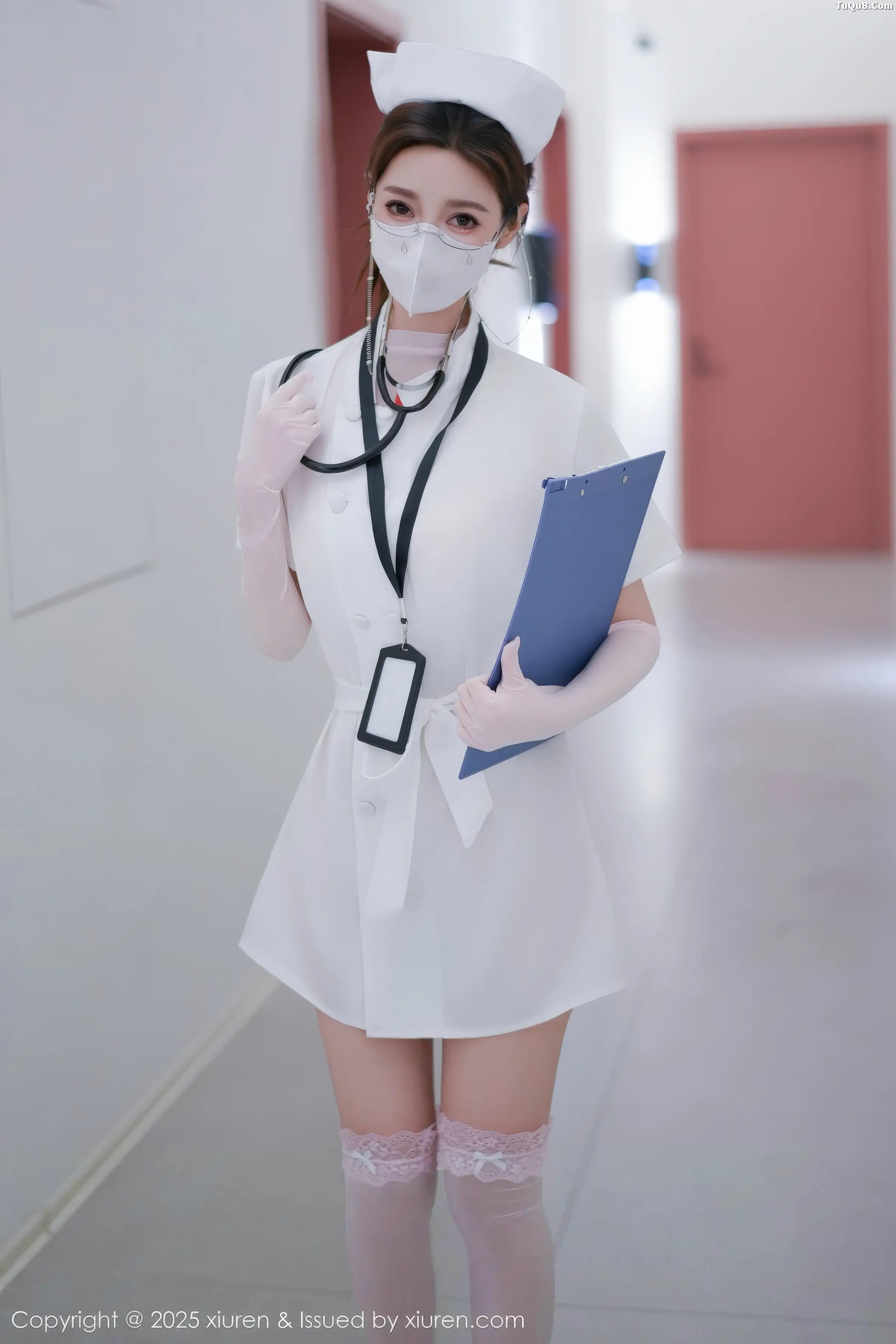 秀人集.com_[XiuRen秀人网]No.11099_模特Twins-桃桃性感护士服露白色情趣内衣秀曼妙身姿诱惑写真78P