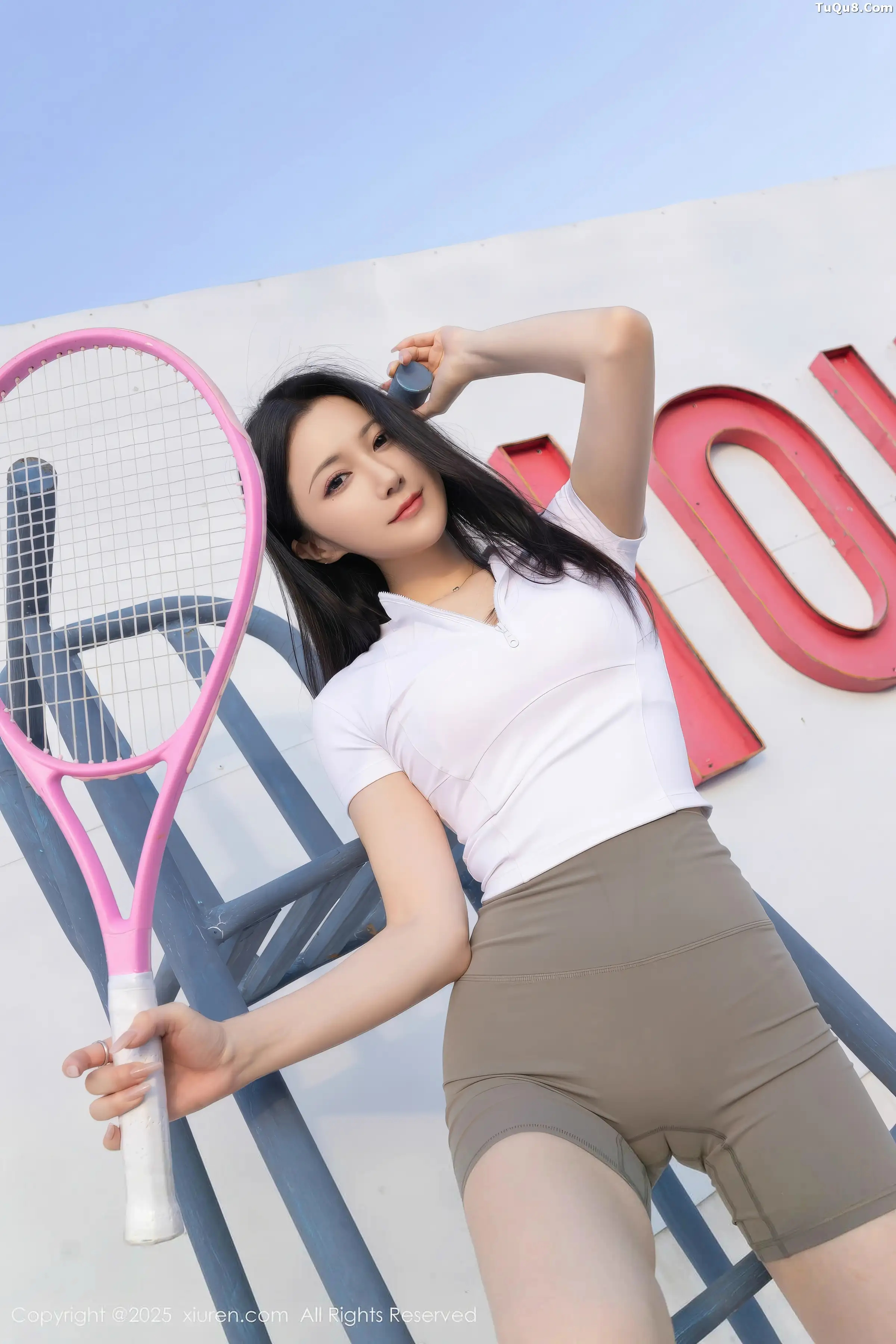 秀人集.com_[XiuRen秀人网]No.11106_模特鱼子酱Fish网球场景性感紧身运动服饰秀完美身材诱惑写真78P