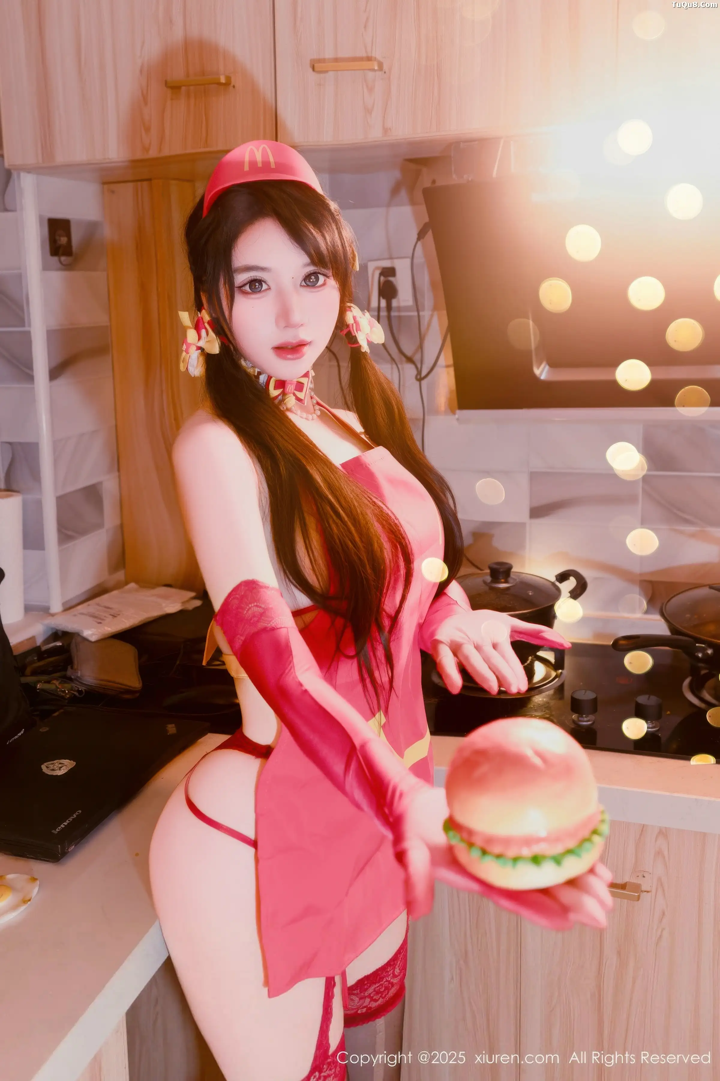 秀人集.com_[XiuRen秀人网]No.11154_模特汐汐爱吃草莓性感红色情趣内衣配红丝吊袜秀惹火身材诱惑写真78P